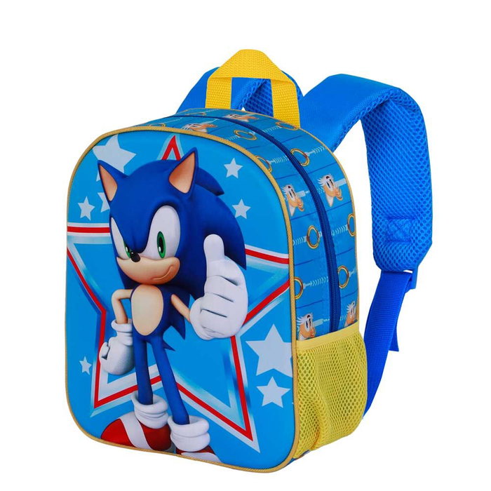Karactermania Mochila Sonic 3D Elite Star Azul