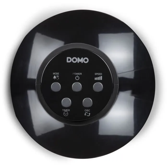 DOMO DO8124 Ventilador de columna 45W, 3 Velocidades, Oscilación y Mando a distancia