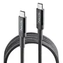 Ngs Cable KNOT 100W-3 USB-C a USB-C 100W Carga Rápida USB 2.0 480 Mbps 3m Negro