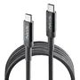 Ngs Cable KNOT 100W-3 USB-C a USB-C 100W Carga Rápida USB 2.0 480 Mbps 3m Negro