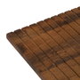 Ixia Mesa de Centro Marrón-Negro de Madera de Mango y Hierro