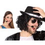 Micrófono Negro Con Diadema Para Disfraz De Cantante Artista Pop Rock