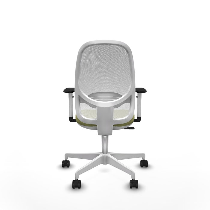 PIQUERAS Y CRESPO Silla de oficina Cilanco con mecanismo Sincro, Verde oliva y Blanco PIQUERAS Y CRESPO Silla de oficina Cilanco con mecanismo Sincro, Verde oliva y Blanco