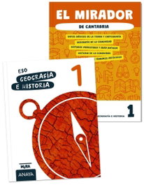 ANAYA, Geografía e Historia 1 + El mirador de Cantabria - ANAYA