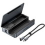 Vention Docking USB-C para Steam Deck y Switch TPZH0 2xHDMI 4K 3xUSB 1xUSB-C PD 1xRJ45 Lector Tarjetas Gris