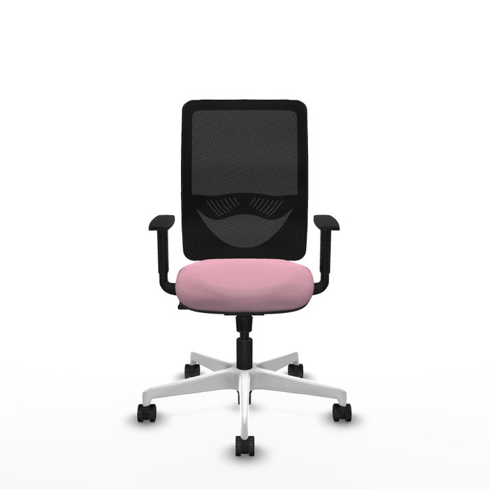 PIQUERAS Y CRESPO Silla de oficina Zulema Rosa y Negro PIQUERAS Y CRESPO Silla de oficina Zulema Rosa y Negro