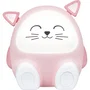 Bigben Interactive Altavoz Bluetooth con diseño de gato y luz nocturna ajustable