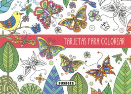 SUSAETA EDICIONES Tarjetas para colorear (Banda roja)