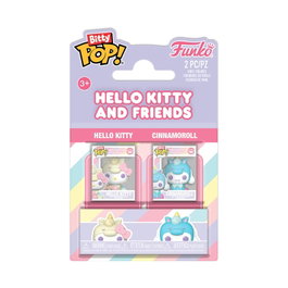 Funko Pack de 2 Figuras Bitty POP! Vinyl Hello Kitty & Cinnamoroll