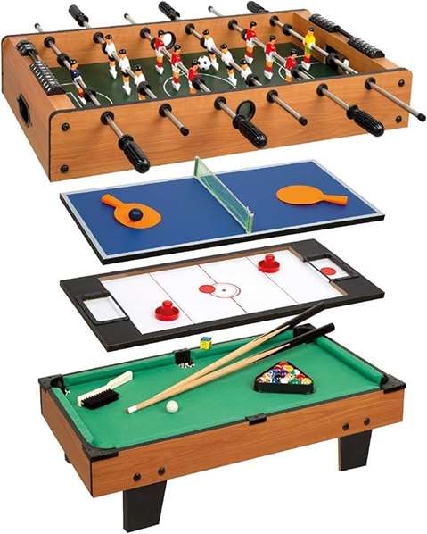Color Baby Mesa Multijuegos 3 en 1 (Futbolín, Billar y Hockey) Color Baby Mesa Multijuegos 3 en 1 (Futbolín, Billar y Hockey)