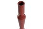 DKD Home Decor Candelabro Sejed Urban Mostaza Terracota Aluminio 10x10x32 cm (2 Unidades)