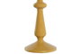 DKD Home Decor Candelabro Sejed Urban Mostaza Terracota Aluminio 10x10x32 cm (2 Unidades)