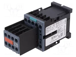SIEMENS 3RT2015-1BB44-3MA0 Contactor de 3 polos, 24V DC