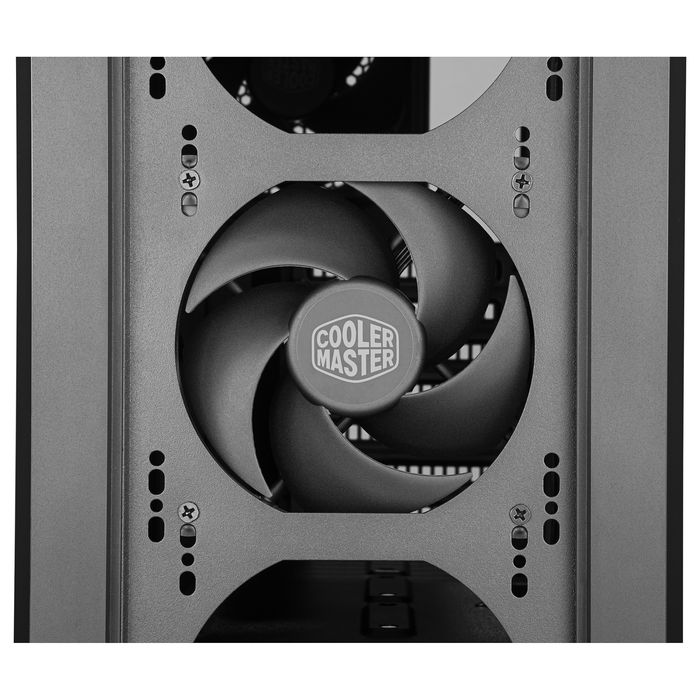 Cooler Master Silencio S600 Midi Tower Negro con Panel Lateral de Acero, USB 3.2, Gestión de Cables, Soporte ATX/microATX/Mini-ITX, 1x Ventilador 120mm Frontal y Trasero