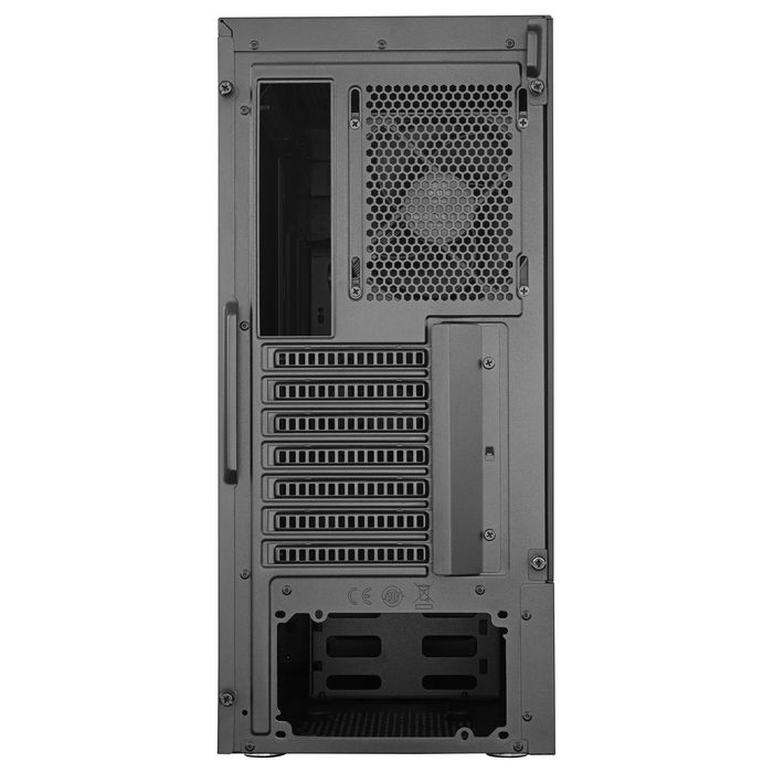 Cooler Master Silencio S600 Midi Tower Negro con Panel Lateral de Acero, USB 3.2, Gestión de Cables, Soporte ATX/microATX/Mini-ITX, 1x Ventilador 120mm Frontal y Trasero