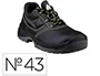 Deltaplus Zapatos de seguridad Piel Crupón Pigmentada Suela PU Bi Densidad Negro Talla 43 S1P-FO-A-E-SRC Deltaplus Zapatos de seguridad Piel Crupón Pigmentada Suela PU Bi Densidad Negro Talla 43 S1P-FO-A-E-SRC