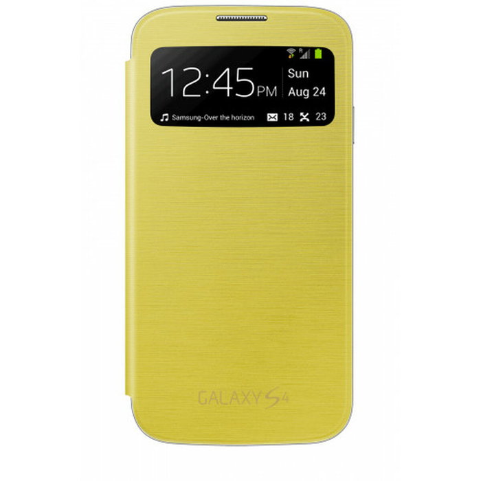 Samsung S View Cover para Galaxy S4, Libro Amarillo