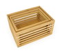 Confortime Set de 3 Cajas de Organización en Bambú, 25.5x14.8x10 cm y 27.6x cm (4 Unidades)