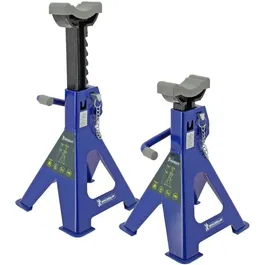 Michelin 2 Rack Velas 2T - Caballetes para 2 Toneladas, Altura Bloqueo 280-408mm, Juego 2 Unidades