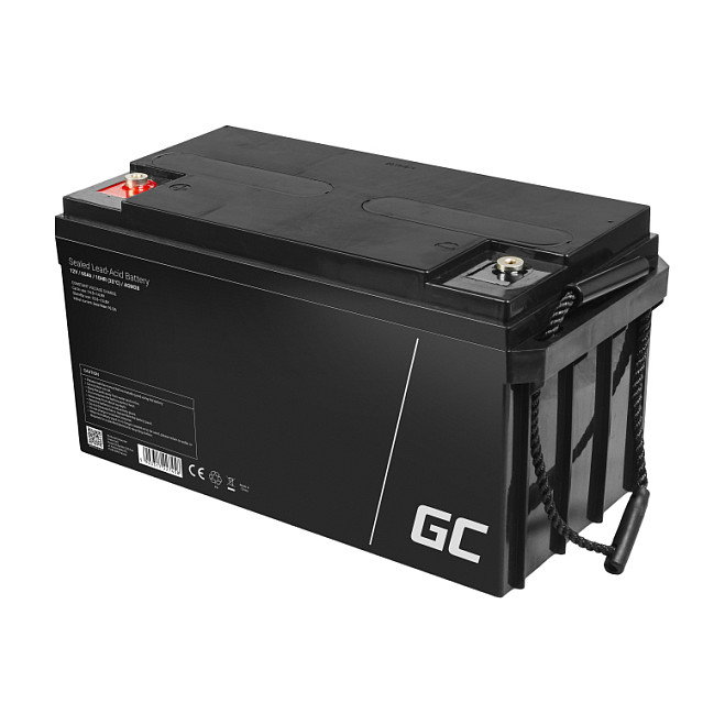 Green Cell AGM28 Batería de Plomo Sellado 12V 65000 mAh UPS Sealed Lead Acid Negro