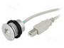 HARTING Conector hembra USB har-port Ø22,3mm IP20