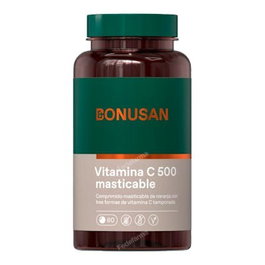 Bonusan Vitamina C 500 60 Comprimidos Masticables Sabor Naranja