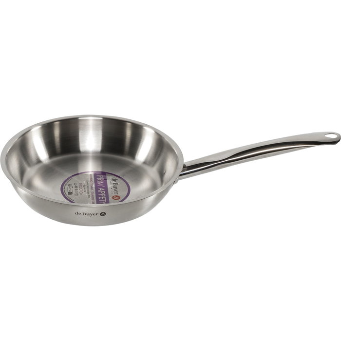 De Buyer PRIM'APPETY Sartén de Acero Inoxidable 24 cm para Inducción De Buyer PRIM'APPETY Sartén de Acero Inoxidable 24 cm para Inducción