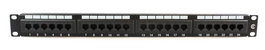 MicroConnect PP-004 Panel de Parcheo UTP Cat.6 Dual IDC 19" 24 Puertos para Rack