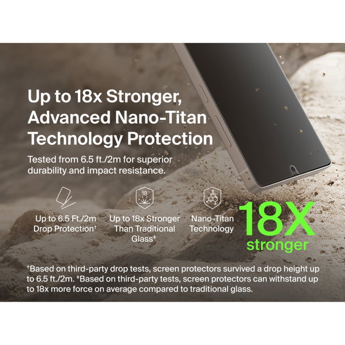 Belkin Titan SmartShield Privacy Screen Guard para Samsung Galaxy S26 Ultra
