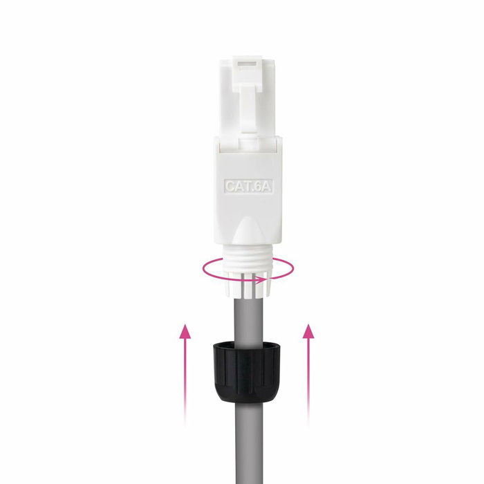 Nanocable Conector RJ45 UTP Cat.6A Auto-Crimpable (10 Unidades) Blanco Nanocable Conector RJ45 UTP Cat.6A Auto-Crimpable (10 Unidades) Blanco