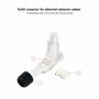 Nanocable Conector RJ45 UTP Cat.6A Auto-Crimpable (10 Unidades) Blanco