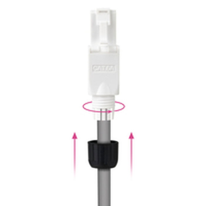 Nanocable Conector RJ45 UTP Cat.6A Auto-Crimpable (10 Unidades) Blanco Nanocable Conector RJ45 UTP Cat.6A Auto-Crimpable (10 Unidades) Blanco