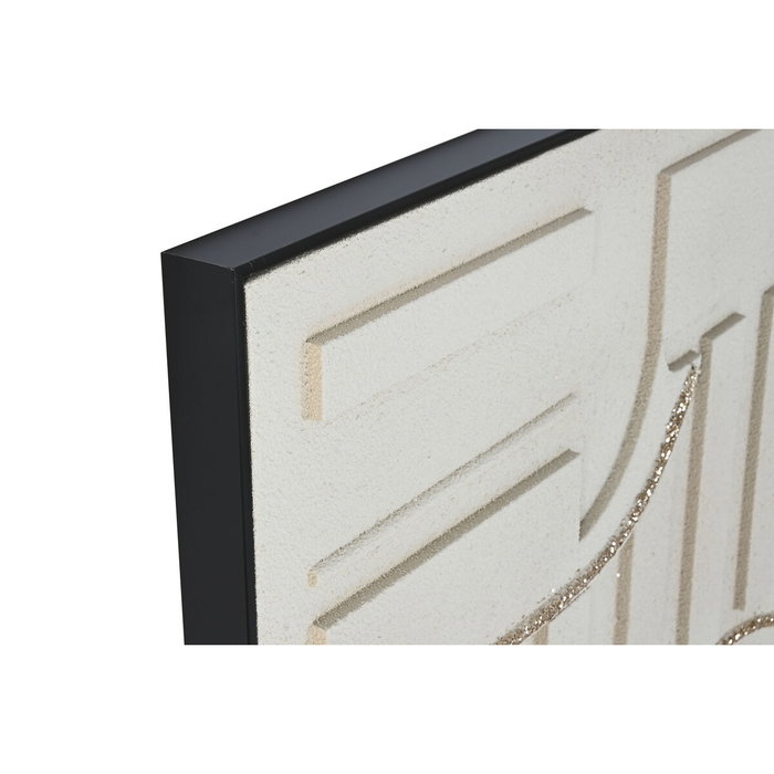 DKD Home Decor Cuadro Lienzo Moderno Surtido de 2 Piezas (82x122 cm) beige, marrón y dorado DKD Home Decor Cuadro Lienzo Moderno Surtido de 2 Piezas (82x122 cm) beige, marrón y dorado