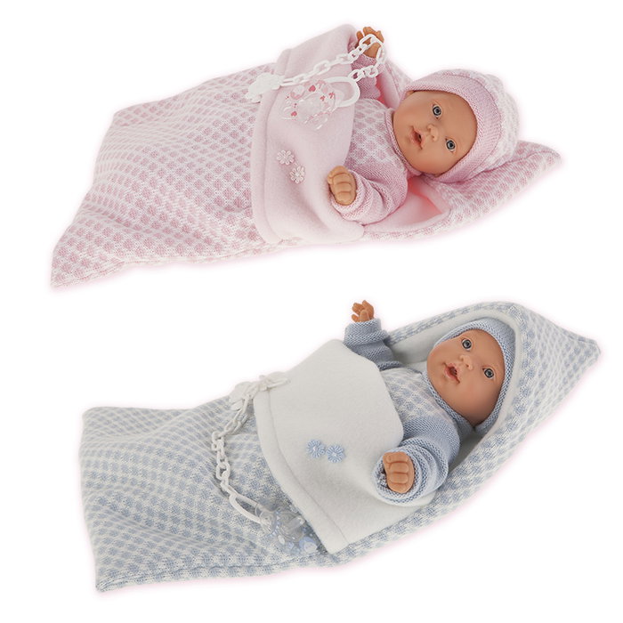 Antonio Juan Muñeca Kika Lagrimitas en Cama de Gatitos con Cojín Luna Antonio Juan Muñeca Kika Lagrimitas en Cama de Gatitos con Cojín Luna