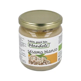 MANDOLE Puré de Sésamo Blanco Bio 325g