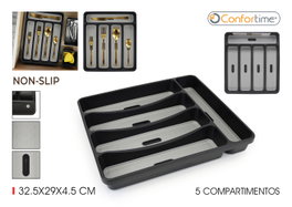 Confortime Organizador de Cubiertos PP Non-Slip 32,5 x 29 cm (12 Unidades)