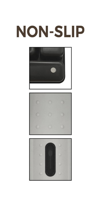 Confortime Organizador de Cubiertos PP Non-Slip 32,5 x 29 cm (12 Unidades) Confortime Organizador de Cubiertos PP Non-Slip 32,5 x 29 cm (12 Unidades)