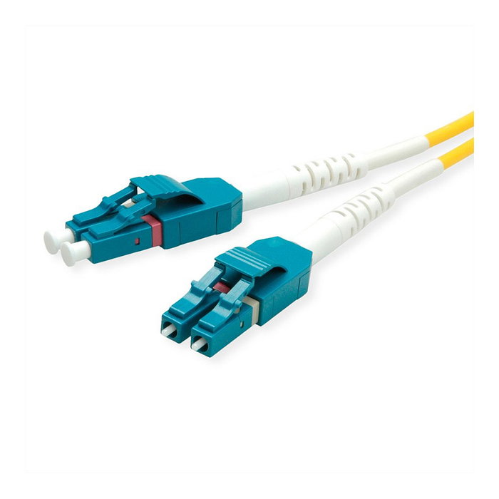 ROLINE Cable de fibra óptica OS2 monomodo LC/LC Amarillo 7 m ROLINE Cable de fibra óptica OS2 monomodo LC/LC Amarillo 7 m