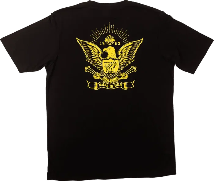 Ernieball EB "In Slinky We Trust" Camiseta Talla XXL Color Negro Algodón Poliéster Ernieball EB "In Slinky We Trust" Camiseta Talla XXL Color Negro Algodón Poliéster