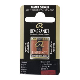 Rembrandt Acuarela Pastilla Cobre 805