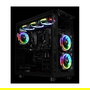 Thermaltake Riing Plus 14 LED RGB Radiator Fan TT Premium Black 3 Pack 140mm