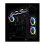 Thermaltake Riing Plus 14 LED RGB Radiator Fan TT Premium Black Pack de 3 unidades, Gris