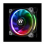 Thermaltake Riing Plus 14 LED RGB Radiator Fan TT Premium Black Pack de 3 unidades, Gris
