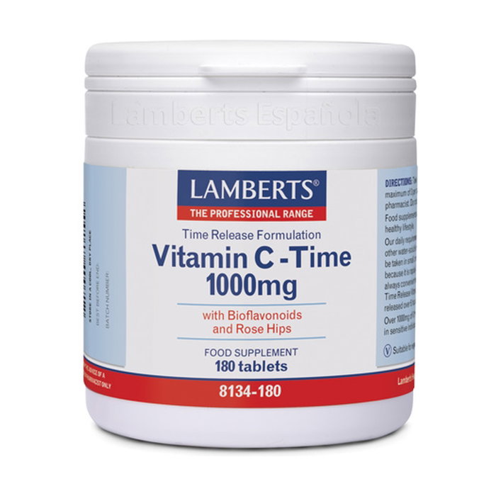 Lamberts Vitamina C 1000mg Liberación Sostenida 180 tabletas Lamberts Vitamina C 1000mg Liberación Sostenida 180 tabletas