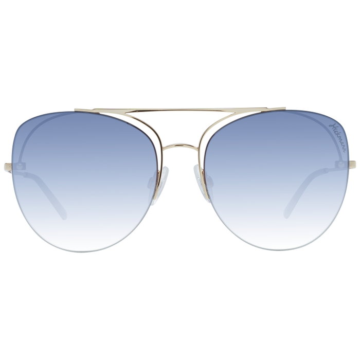 Ana Hickmann HI3076-5704F Gafas de sol doradas con cristal azul