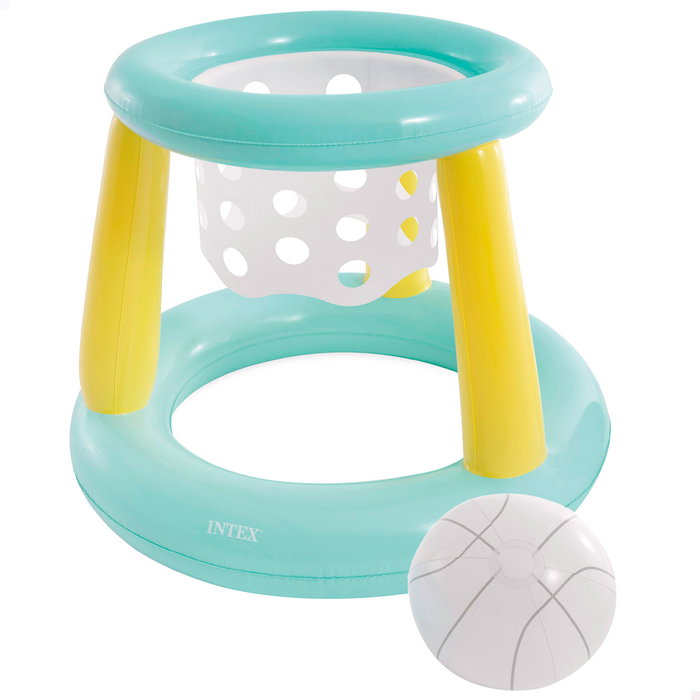 Intex Juego Basket Mega 56500 Baloncesto Hinchable Piscina Aro Flotante con Balón 86x64 cm Intex Juego Basket Mega 56500 Baloncesto Hinchable Piscina Aro Flotante con Balón 86x64 cm