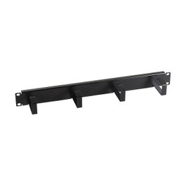 EFB Elektronik 699995TS Panel de gestión de cables 1U Negro