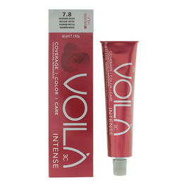 Voila 3C Intense, Tinte permanente para el cabello, 7.8 Medium Toffee, 60 ml