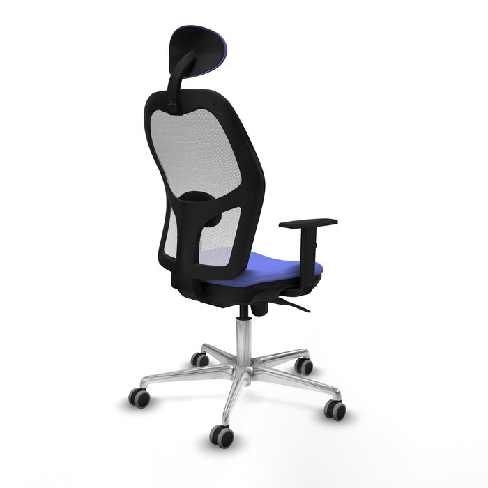 PIQUERAS Y CRESPO Silla de oficina Jorquera Azul claro/Blanco
