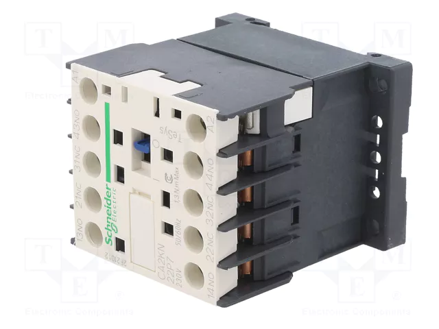 SCHNEIDER ELECTRIC Contactor TeSys D 4-polar 10A 230VAC